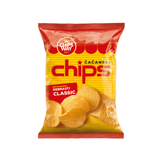 Chips wavy classic